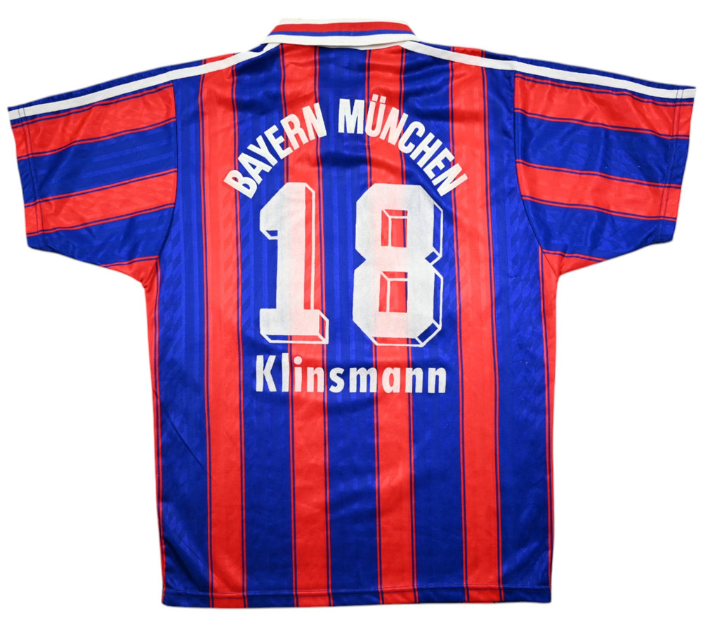 1995-97 BAYERN MUNCHEN *KLINSMANN* KOSZULKA S