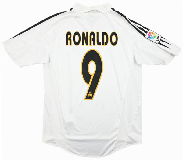 2004-05 REAL MADRID *RONALDO* SHIRT XL. BOYS