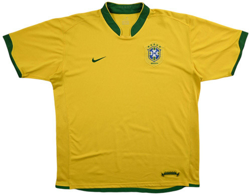 2006-08 BRAZIL SHIRT XXL