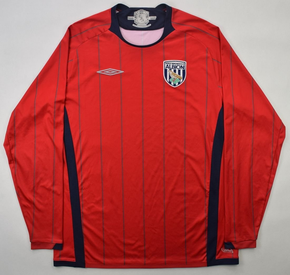 2009-10 WEST BROMWICH ALBION LONGSLEEVE SHIRT L