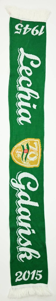 LECHIA GDAŃSK 70 LAT MY TWORZYMY HISTORIĘ 08.12.2015 SCARF