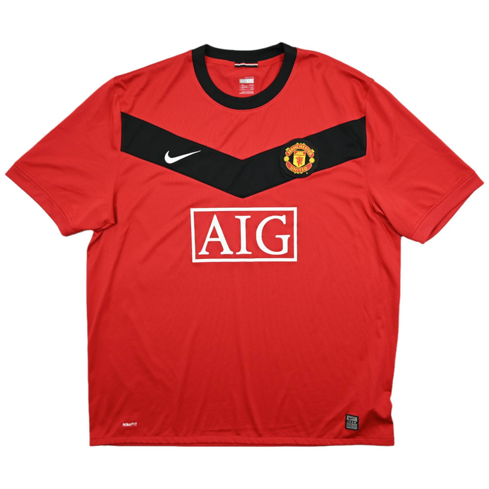 2009-10 MANCHESTER UNITED *SCHOLES* SHIRT XXL