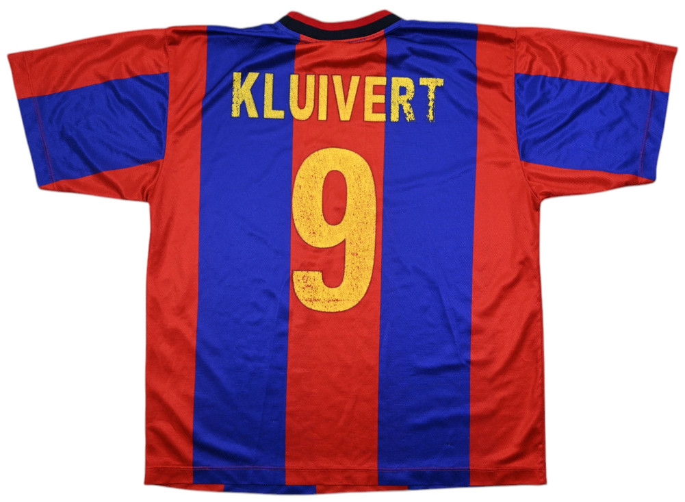 1998-99 FC BARCELONA *KLUIVERT* KOSZULKA L