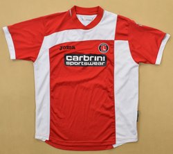 2008-09 CHARLTON ATHLETIC SHIRT XL.BOYS