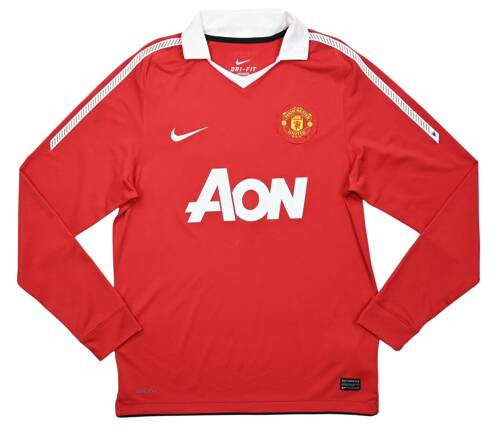 2010-11 MANCHESTER UNITED LONGSLEEVE M
