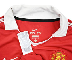2010-11 MANCHESTER UNITED *FLETCHER* SHIRT L