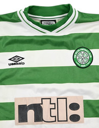 1999-01 CELTIC GLASGOW LONGSLEEVE SHIRT L