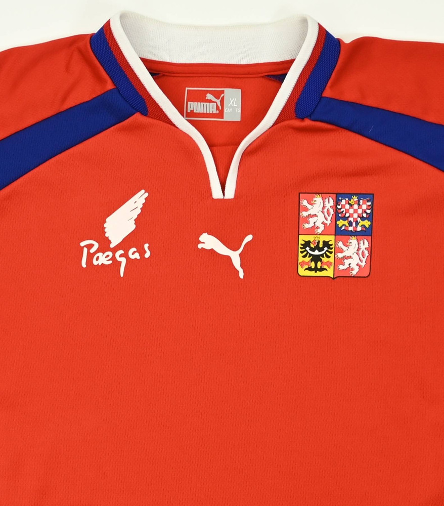 2000-02 CZECH REPUBLIC SHIRT XL