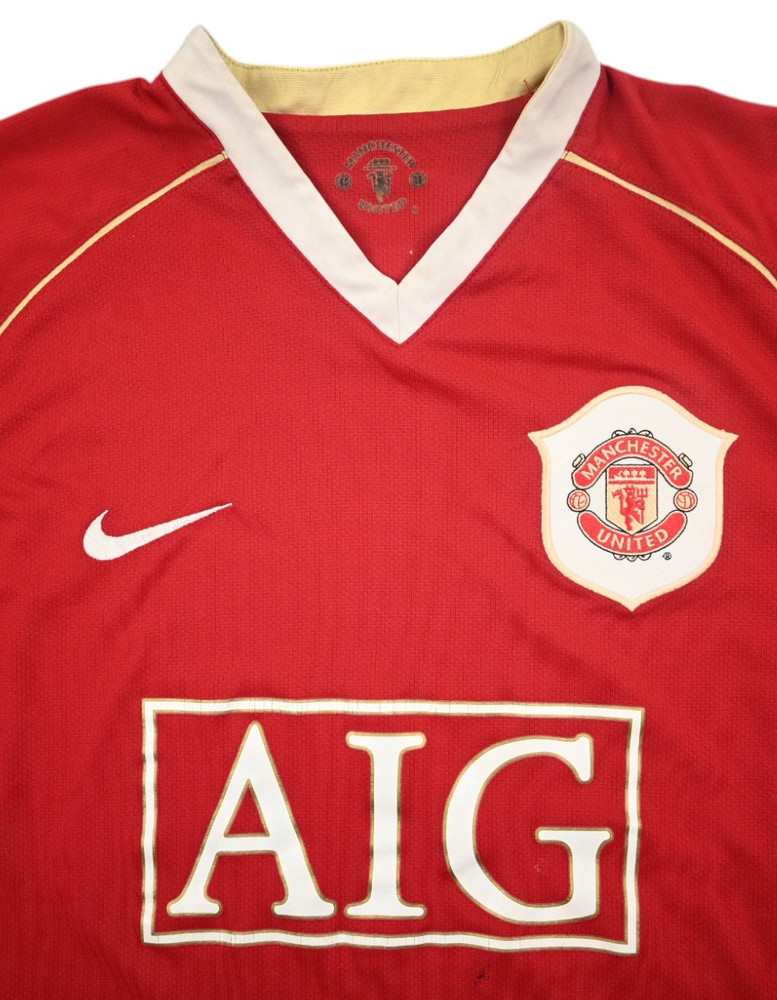 2006-07 MANCHESTER UNITED SHIRT M