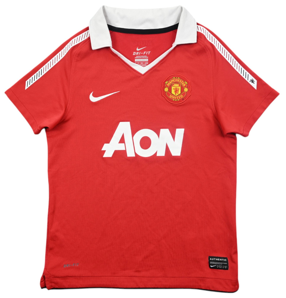2010-11 MANCHESTER UNITED SHIRT S. BOYS