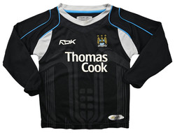 2006-07 MANCHESTER CITY LONGSLEVEE XS. BOYS