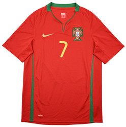 2008-10 PORTUGAL *RONALDO* SHIRT S