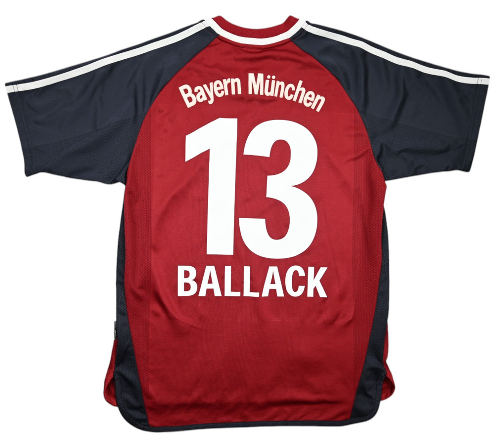 2001-02 BAYERN MUNCHEN *BALLACK* SHIRT M
