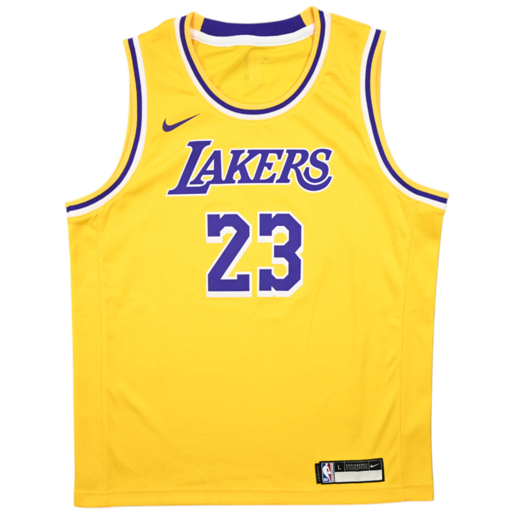 LOS ANGELES LAKERS *JAMES* NBA KOSZULKA L. BOYS