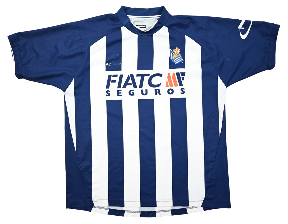 2005-06 REAL SOCIEDAD SHIRT XL