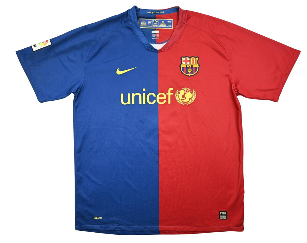 2008-09 FC BARCELONA *INIESTA* SHIRT XL