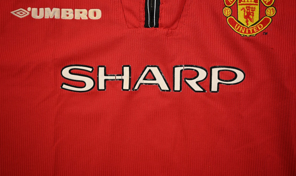 1998-00 MANCHESTER UNITED SHIRT L. BOYS