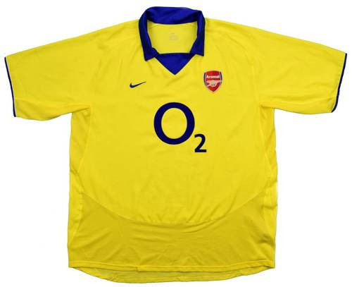 2003-05 ARSENAL LONDON SHIRT XL. BOYS