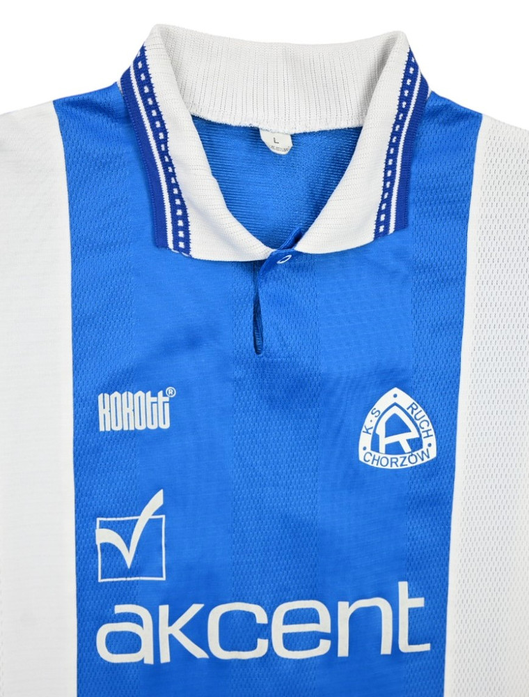 1995-96 RUCH CHORZOW #8 SHIRT L
