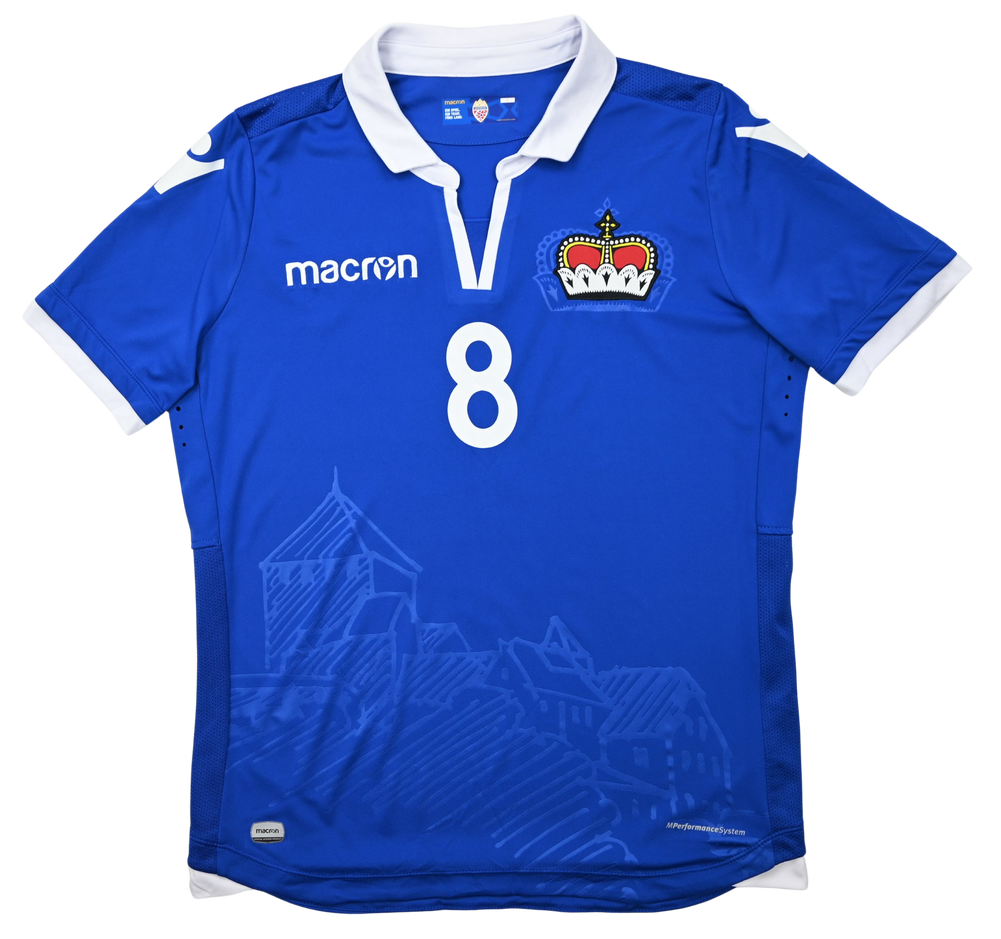 2018-19 LIECHTENSTEIN *SELE ARON* SHIRT S