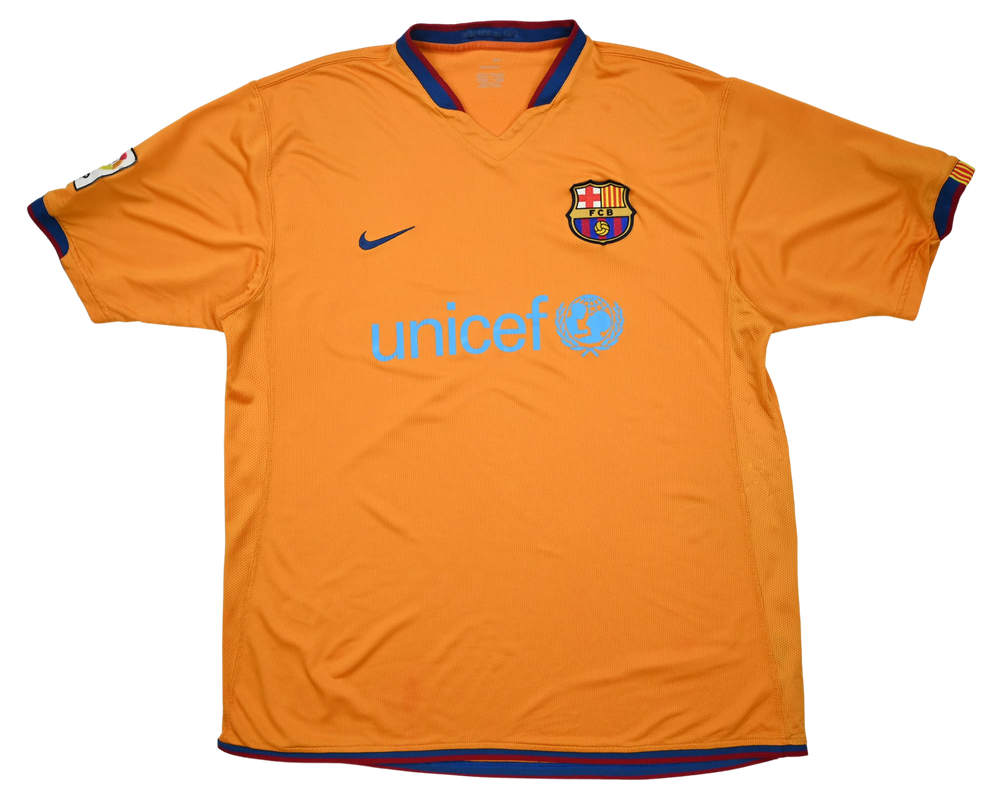 2006-07 FC BARCELONA SHIRT XL