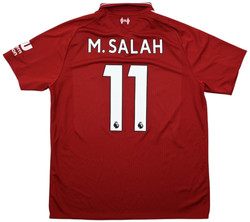 2018-19 LIVERPOOL *M. SALAH* SHIRT L