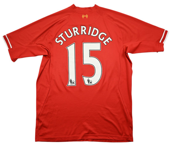 2013-14 LIVERPOOL *STURRIDGE* KOSZULKA XL
