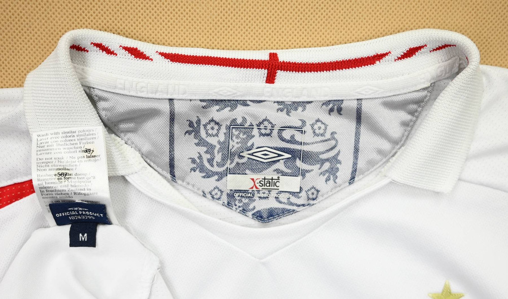 2005-07 ENGLAND *TERRY* SHIRT M