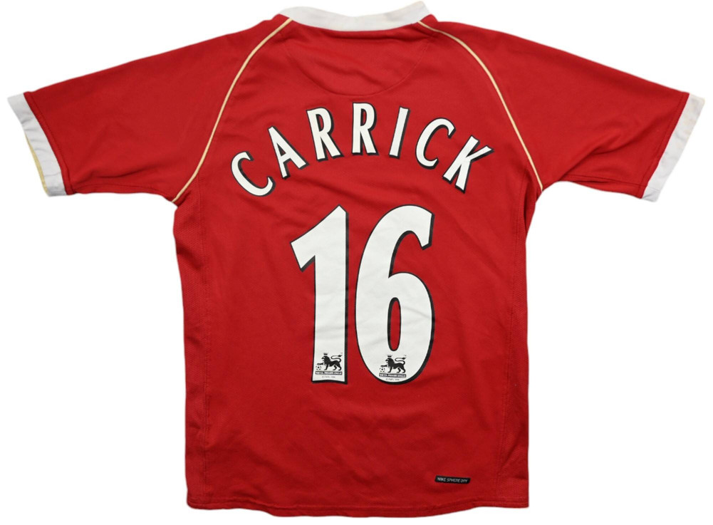 2006-07 MANCHESTER UNITED *CARRICK* SHIRT L. BOYS 