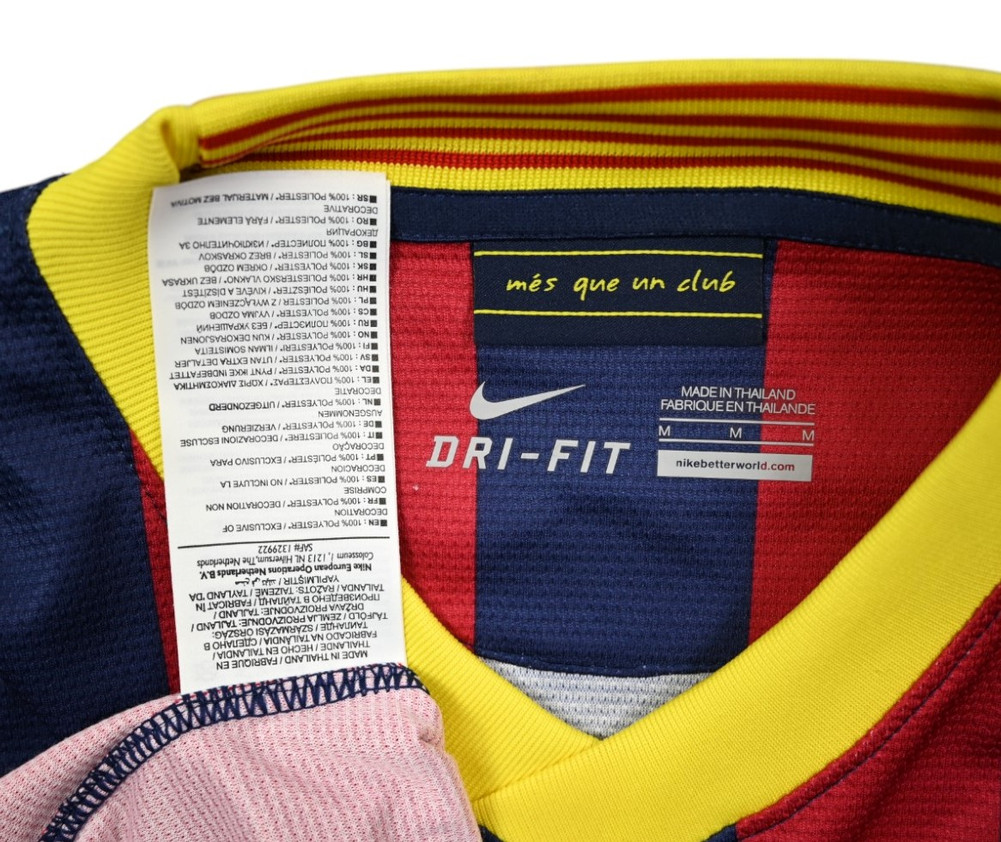 2013-14 BARCELONA *MESSI* SHIRT M