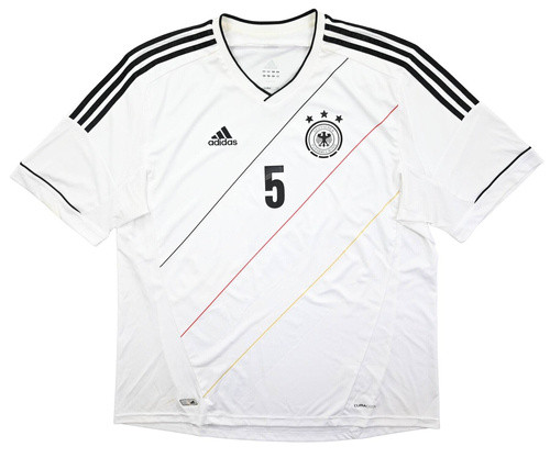2012-13 GERMANY *HUMMELS* SHIRT XXL