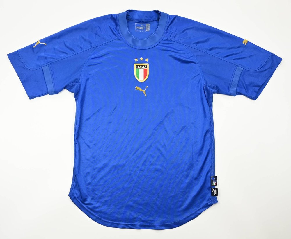 2004-06 ITALY SHIRT M