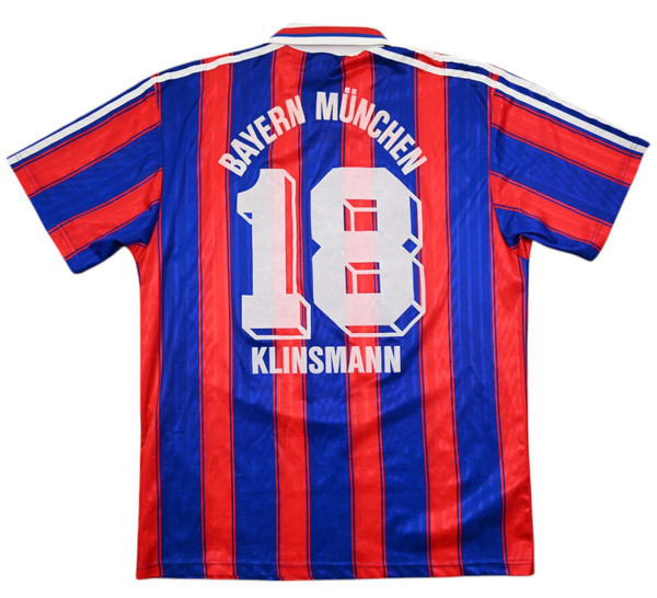 1995-97 BAYERN MUNCHEN *KLINSMANN* SHIRT L