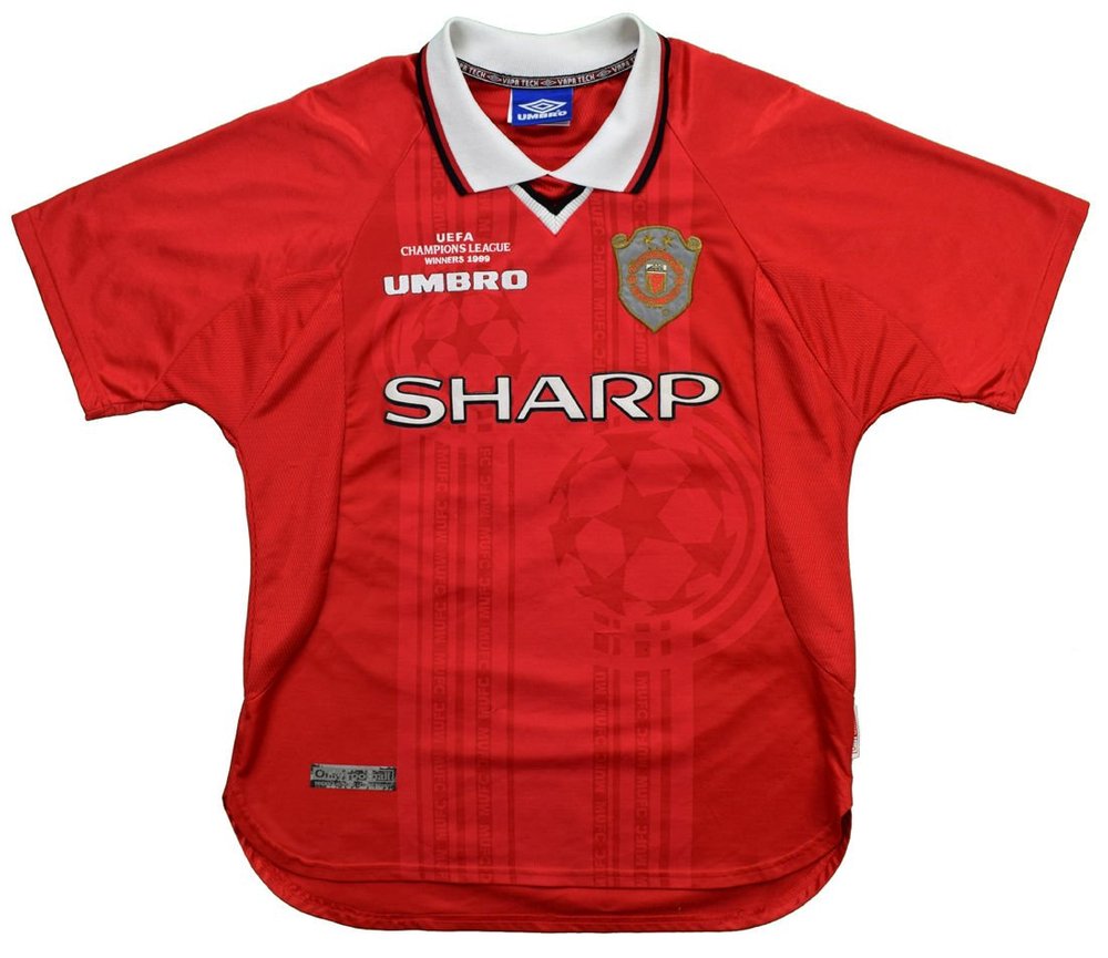 1999-00 MANCHASTER UNITED SHIRT M. BOYS 140-146 CM