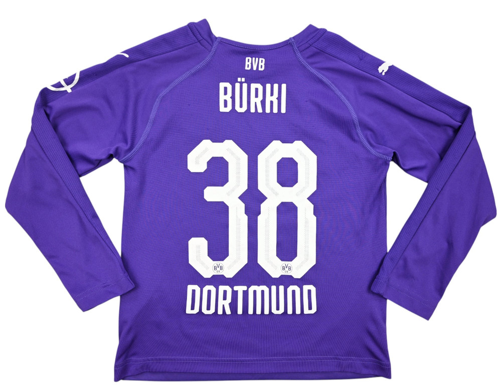 2018-19 BORUSSIA DORTMUND *BURKI* LONGSLEEVE SHIRT S. BOYS 128CM