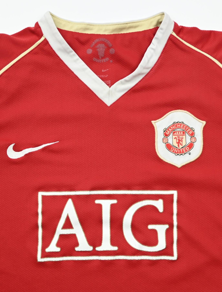 2006-07 MANCHESTER UNITED KOSZULKA L. BOYS