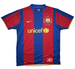 2007-08 FC BARCELONA SHIRT L