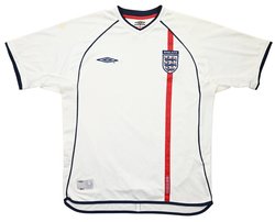 2001-03 ENGLAND SHIRT S