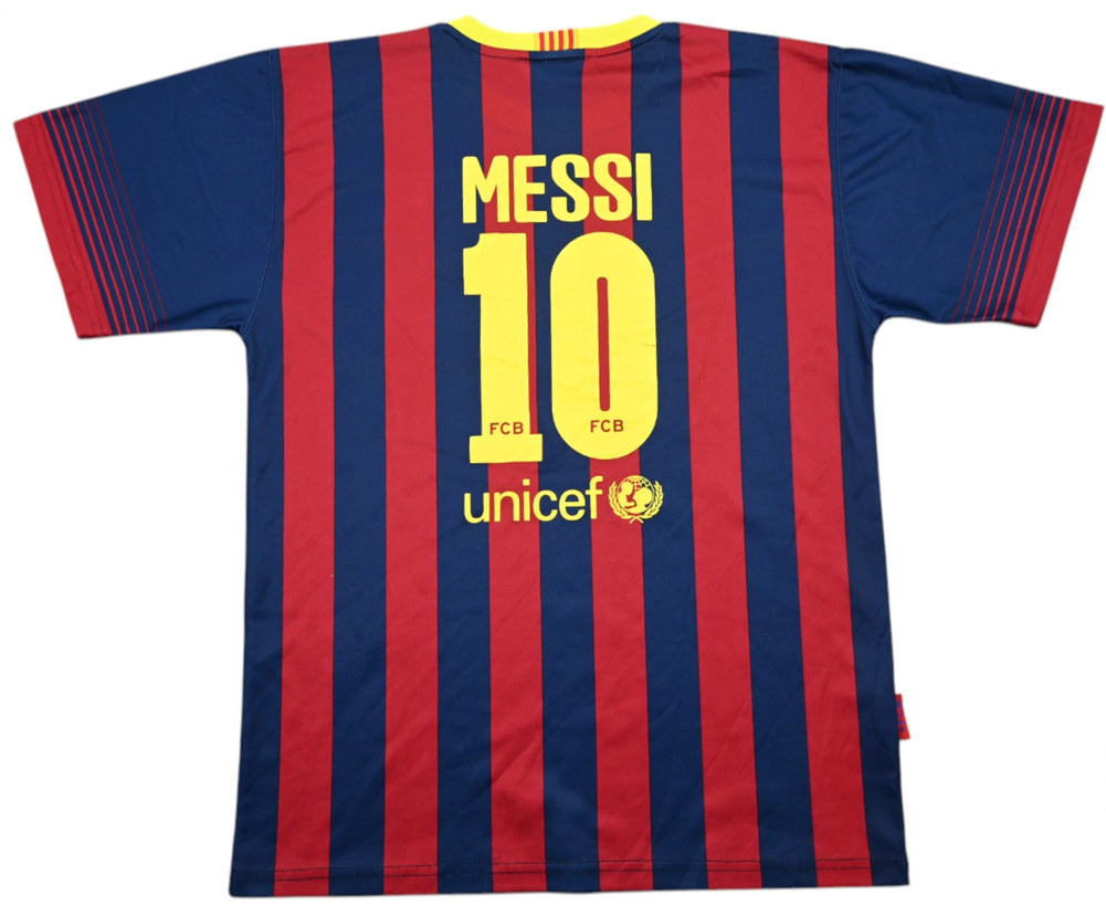 2013-14 BARCELONA * MESSI* KOSZULKA XL. BOYS