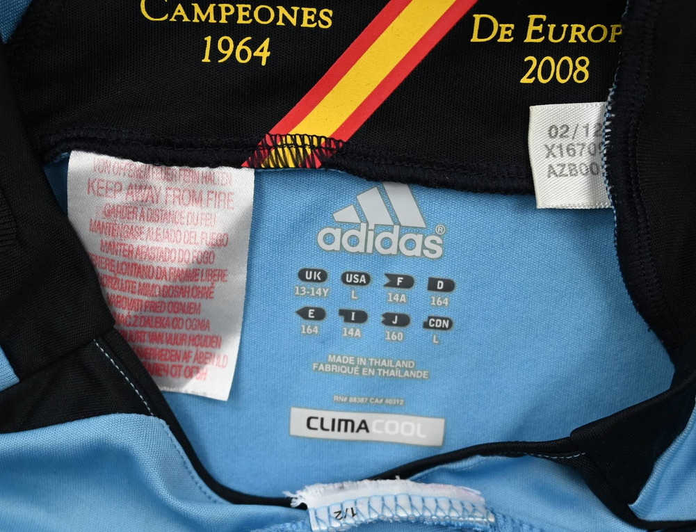 2012-13 SPAIN SHIRT L. BOYS