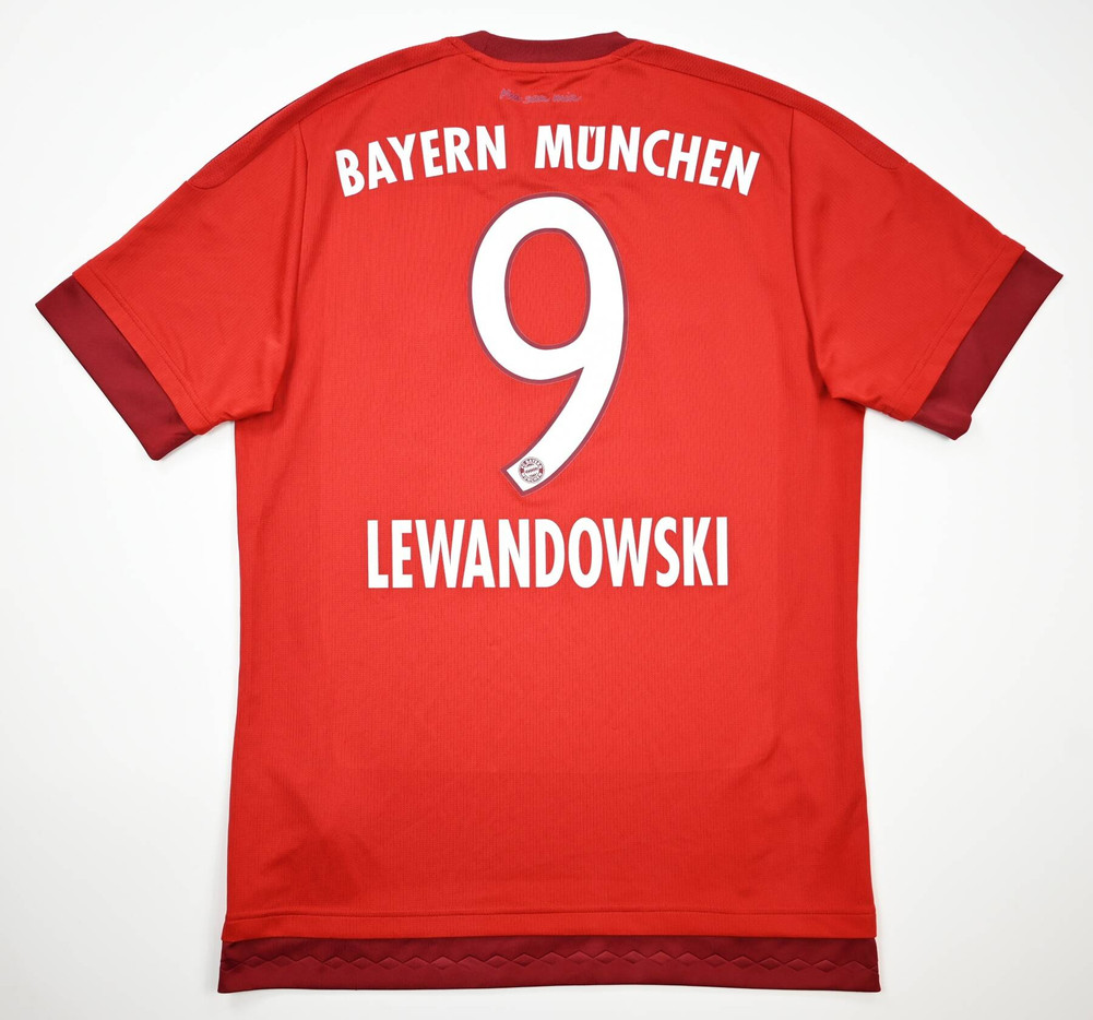 2015-16 BAYERN MUNCHEN *LEWANDOWSKI* SHIRT S