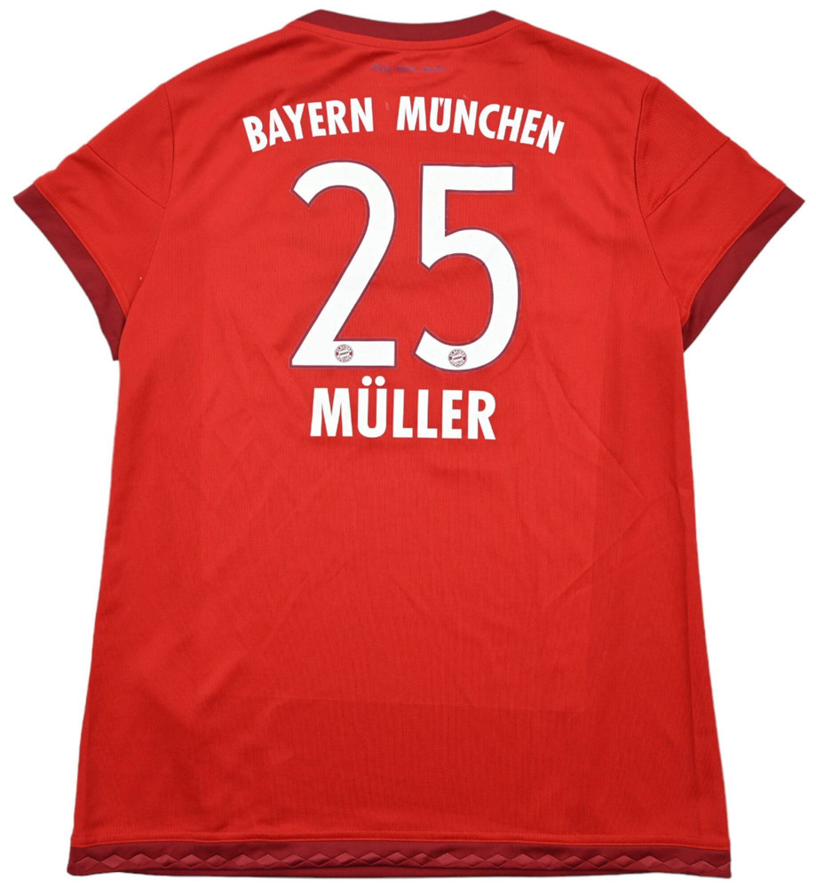 2015-16 BAYERN MUNCHEN *MULLER* SHIRT WOMENS L