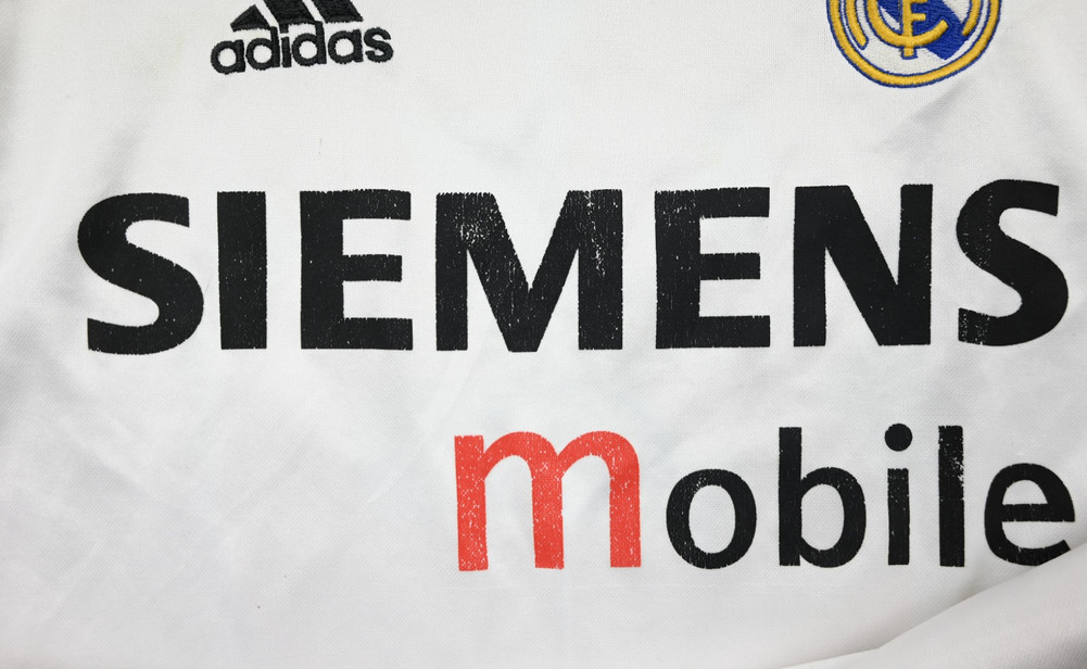 2004-05 REAL MADRID *BECKHAM* SHIRT S