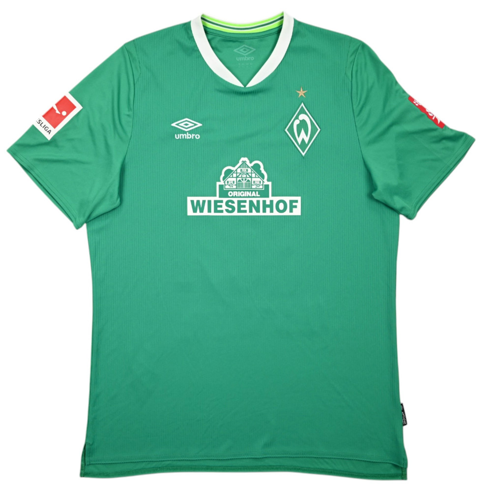 2019-20 WERDER BREMEN *LANGKAMP* KOSZULKA L