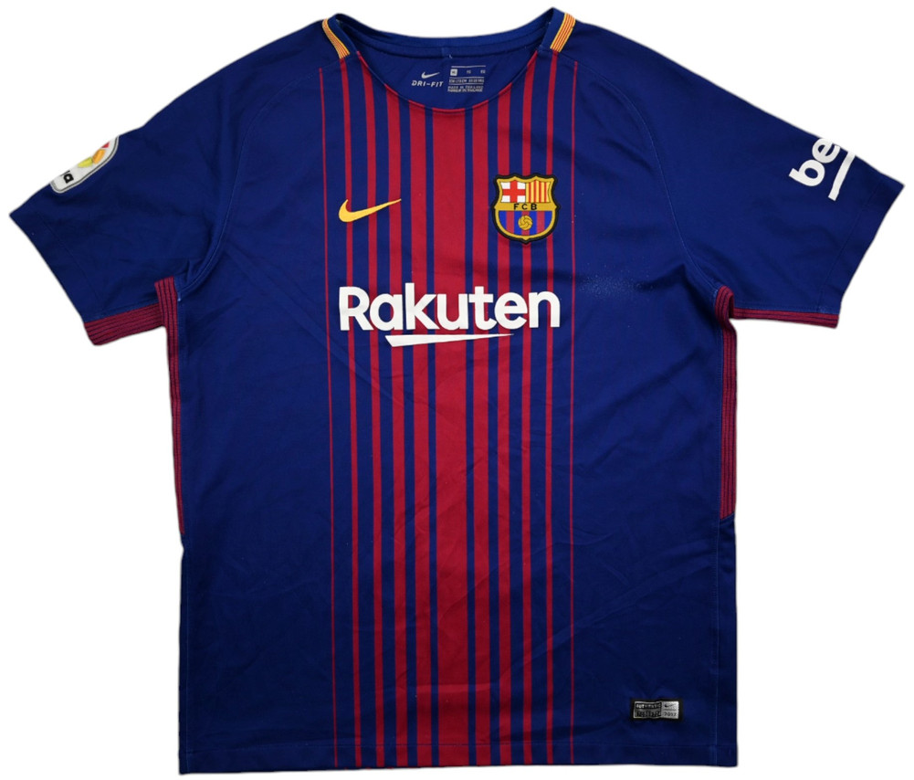 2017-18 FC BARCELONA SHIRT XL. BOYS