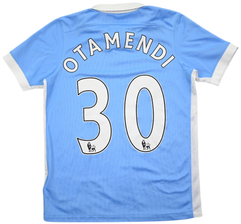 2015-16 MANCHESTER CITY *OTAMENDI* SHIRT L. BOYS
