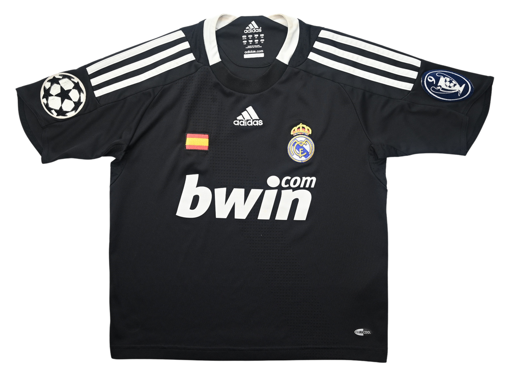 2008-09 REAL MADRID SHIRT XS. BOYS