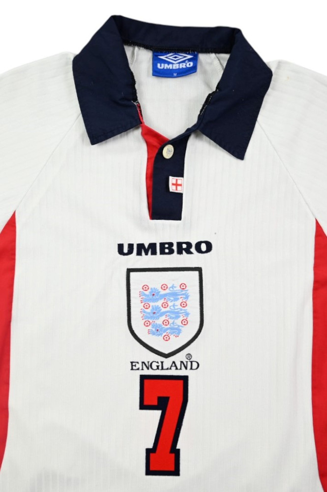 1997-99 ENGLAND *BECKHAM* SHIRT M