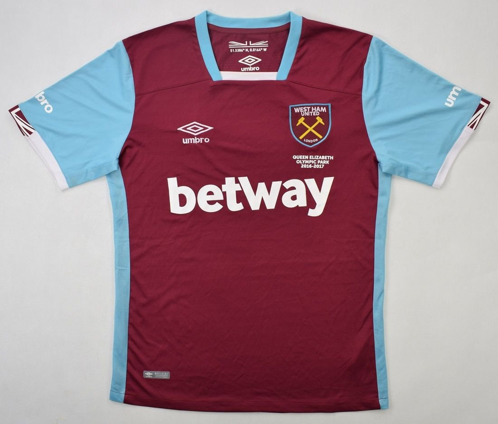 2016-17 WEST HAM UNITED  KOSZULKA S