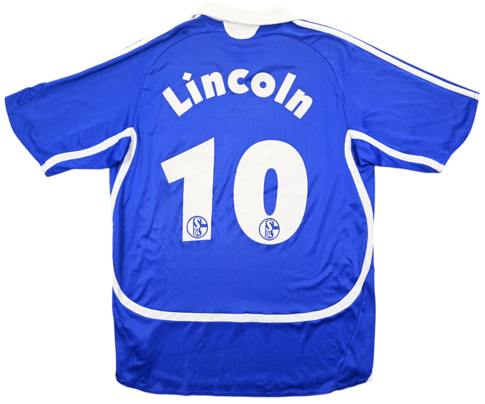 2006-07 FC SCHALKE *LINCOLN* KOSZULKA XL. BOYS/S